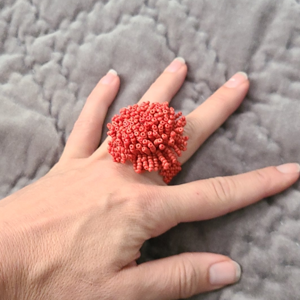 Beaded ring